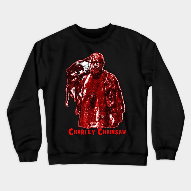 Charley Chainsaw The Biginning Signature Series Crewneck Sweatshirt by CharleyChainsaw